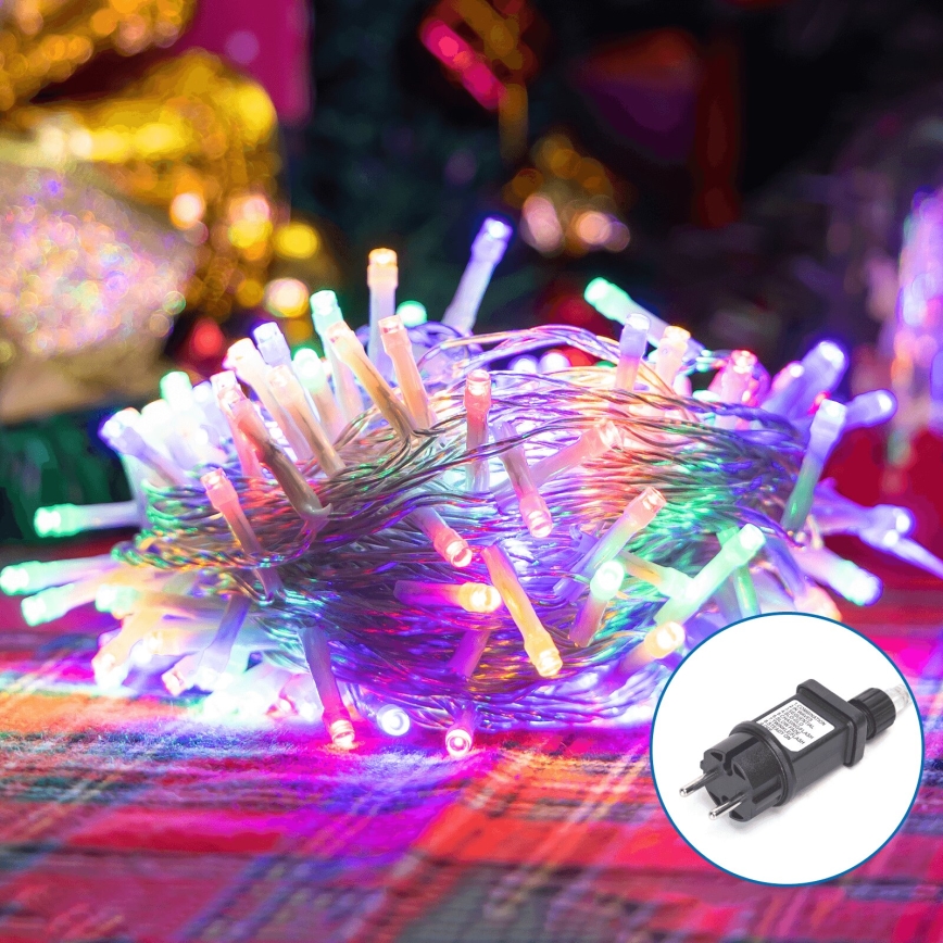 Aigostar - LED julkedja för utomhusbruk 200xLED/8 funktioner 23m IP44 Flerfärgad