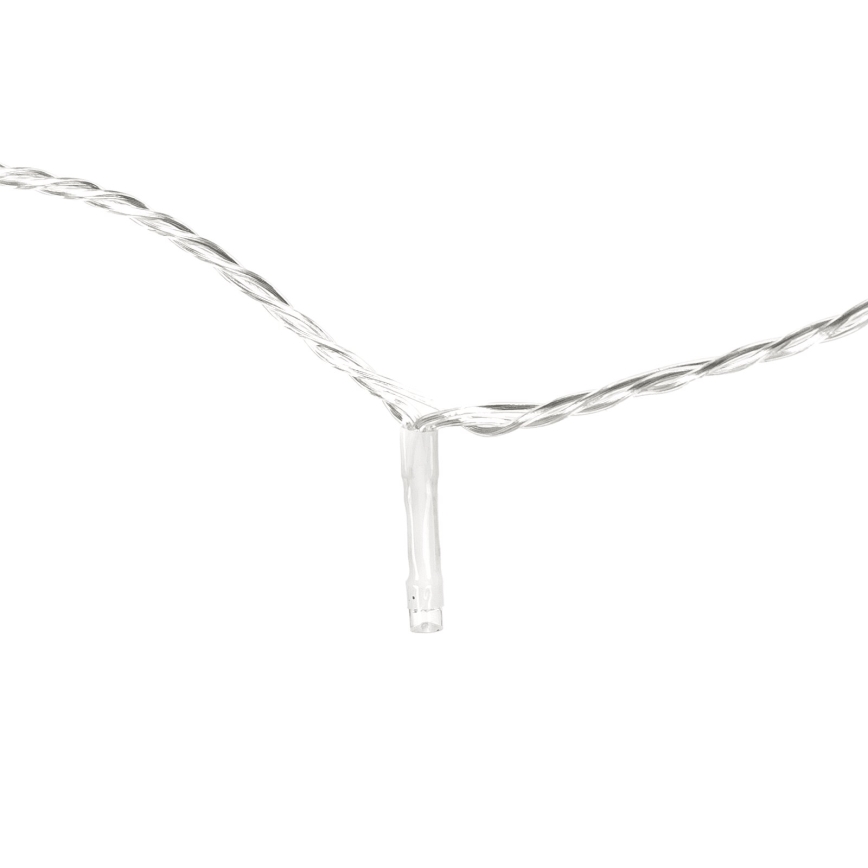 Aigostar - LED julkedja för utomhusbruk 200xLED/8 funktioner 23m IP44 varm vit
