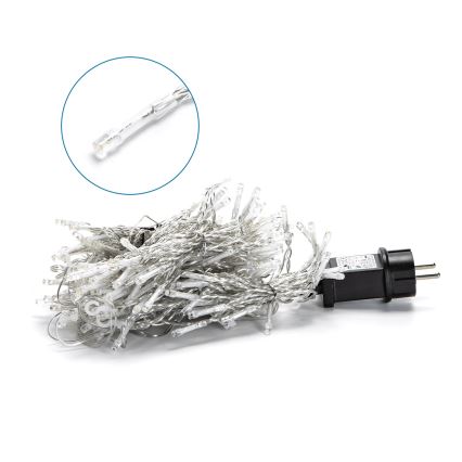 Aigostar - LED julkedja för utomhusbruk 200xLED/8 funktioner 5x2m IP44 varm vit