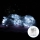 Aigostar - LED julkedja för utomhusbruk 200xLED/8 funktioner 6x1,5m IP44 kall vit