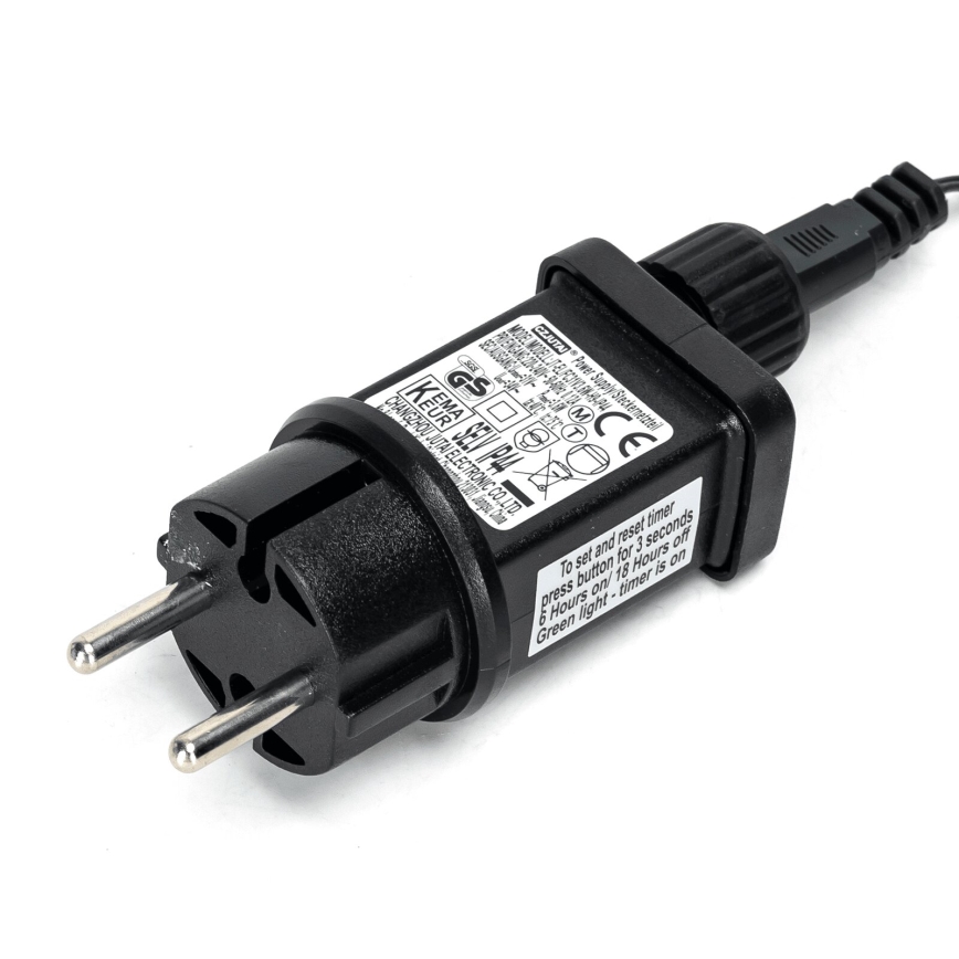 Aigostar - LED julkedja för utomhusbruk 400xLED/8 funktioner 23m IP44 varm vit
