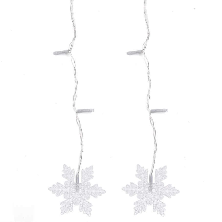 Aigostar - LED utomhus julbelysning 120xLED/8 funktioner 3x0,7m IP44 varmvit + fjärrkontroll