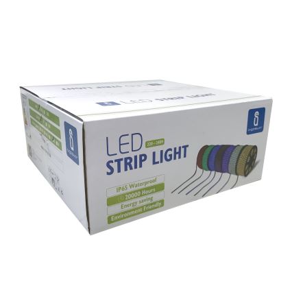 Aigostar - LED list 50m LED/300W/230V IP65 grön