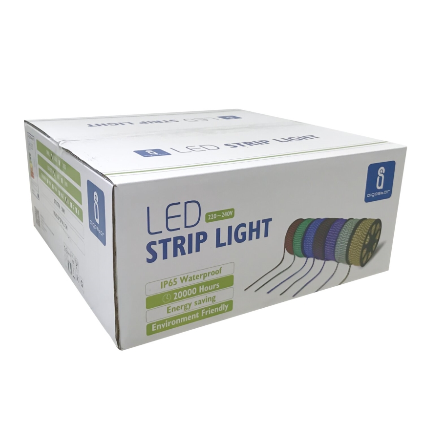 Aigostar - LED list 50m LED/300W/230V IP65 röd