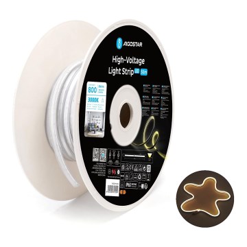 Aigostar - LED list 50m LED/400W/230V 3000K IP65