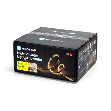 Aigostar - LED list 50m LED/400W/230V 3000K IP65