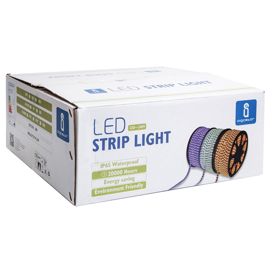 Aigostar - LED list för utomhusbruk 50m LED/350W/230V 3000K IP65