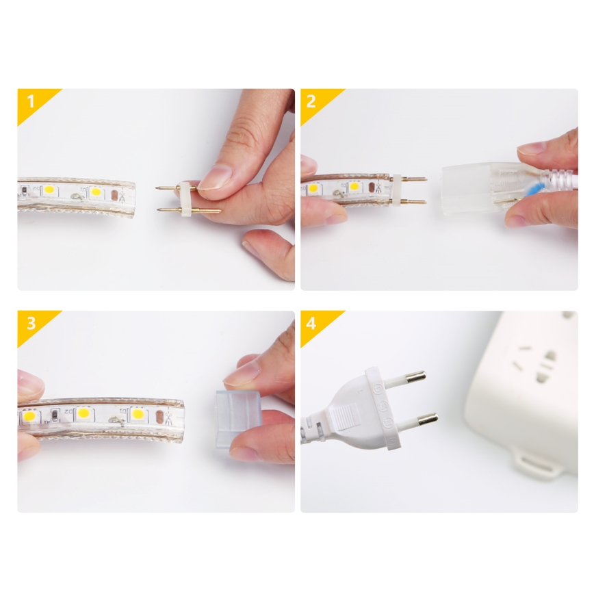 Aigostar - LED list för utomhusbruk 50m LED/350W/230V 6500K IP65