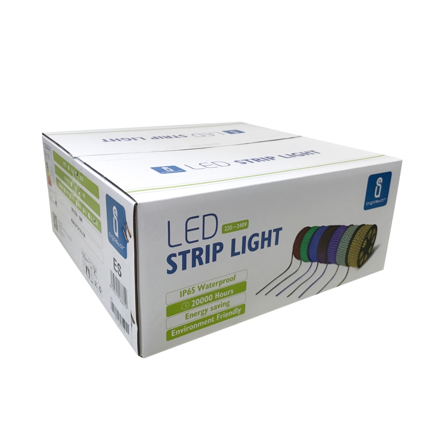 Aigostar - LED list för utomhusbruk 50m LED/350W/230V blå IP65
