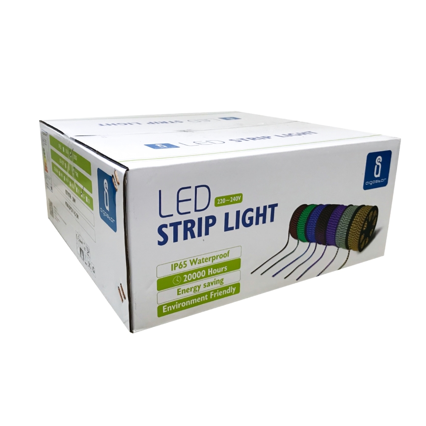 Aigostar - LED list för utomhusbruk 50m LED/350W/230V grön IP65