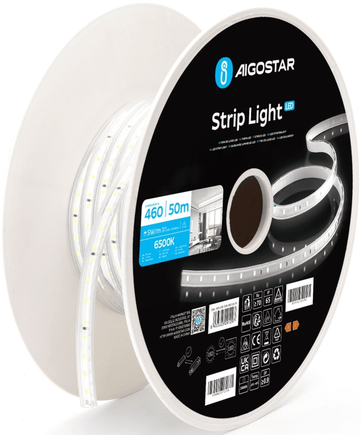 Aigostar - LED list LED/250W/230V 50m 6500K IP65