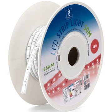 Aigostar - LED list LED/325W/230V 50m röd IP65