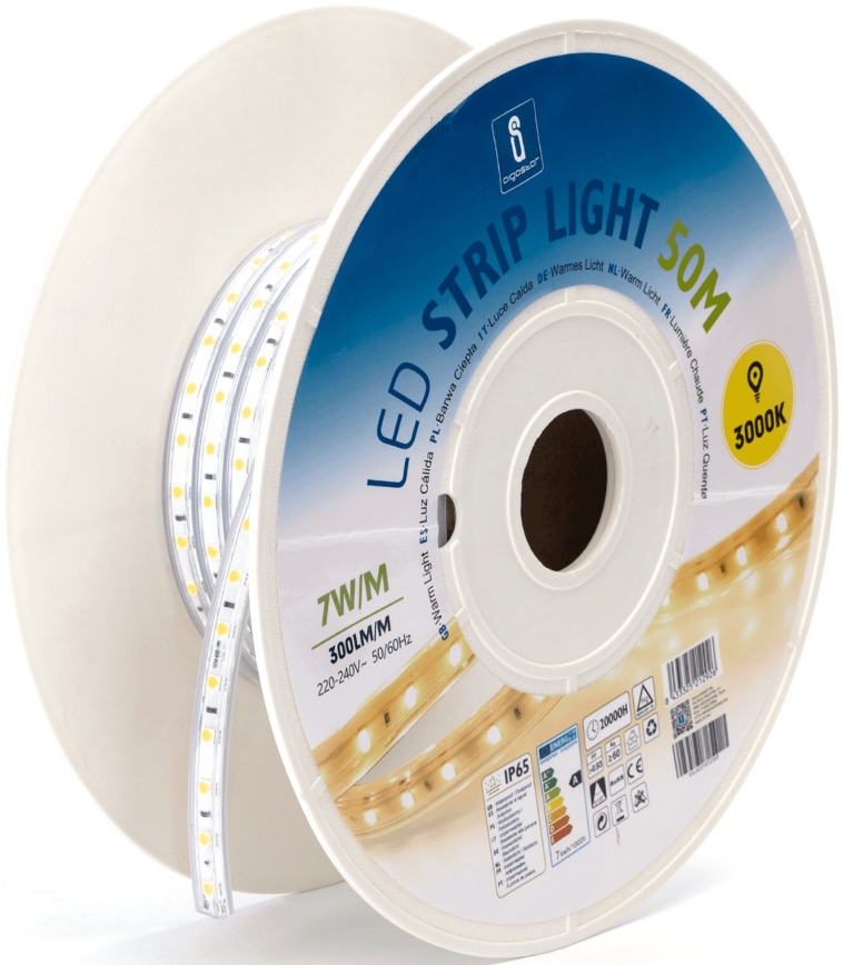 Aigostar - LED list LED/350W/230V 50m 3000K IP65