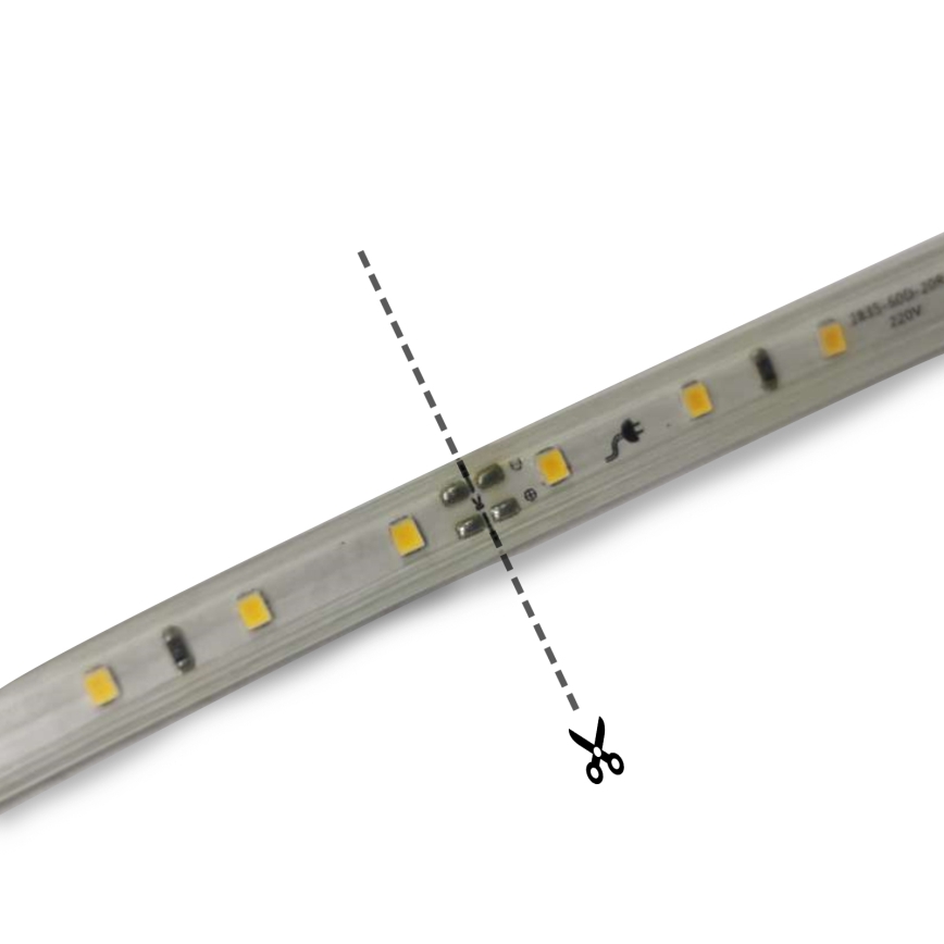 Aigostar - LED list LED/350W/230V 50m 3000K IP65