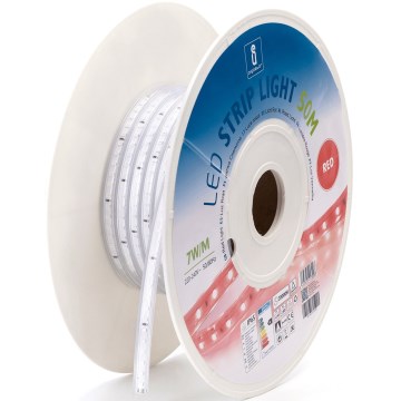 Aigostar - LED list LED/350W/230V 50m röd IP65