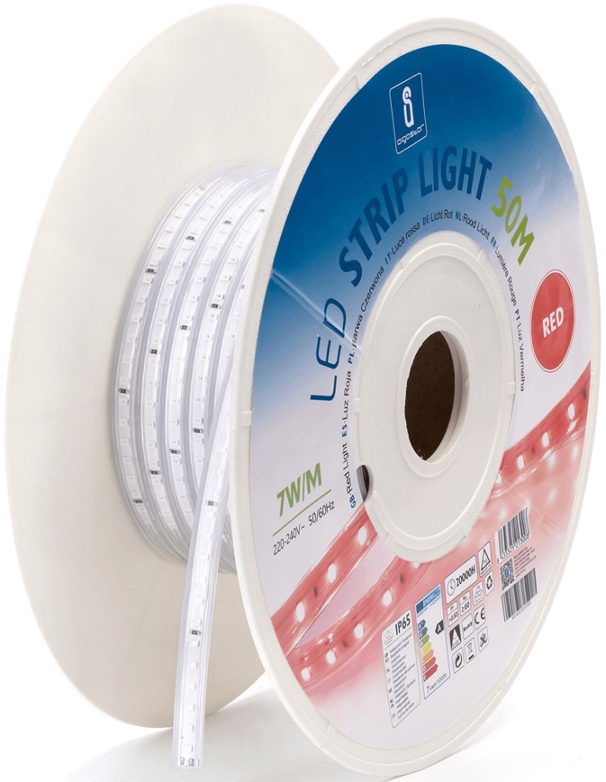 Aigostar - LED list LED/350W/230V 50m röd IP65
