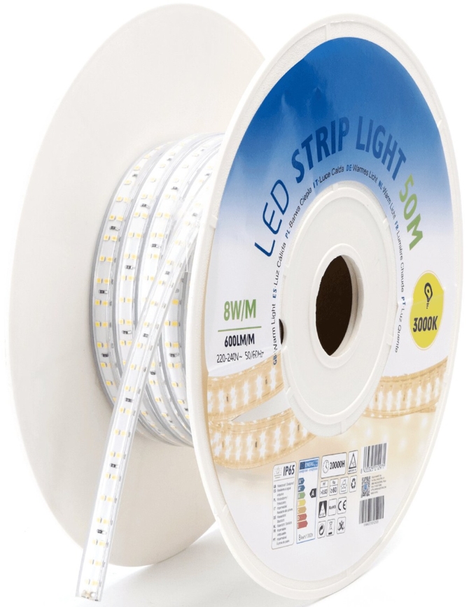 Aigostar - LED list LED/400W/230V 50m 3000K IP65
