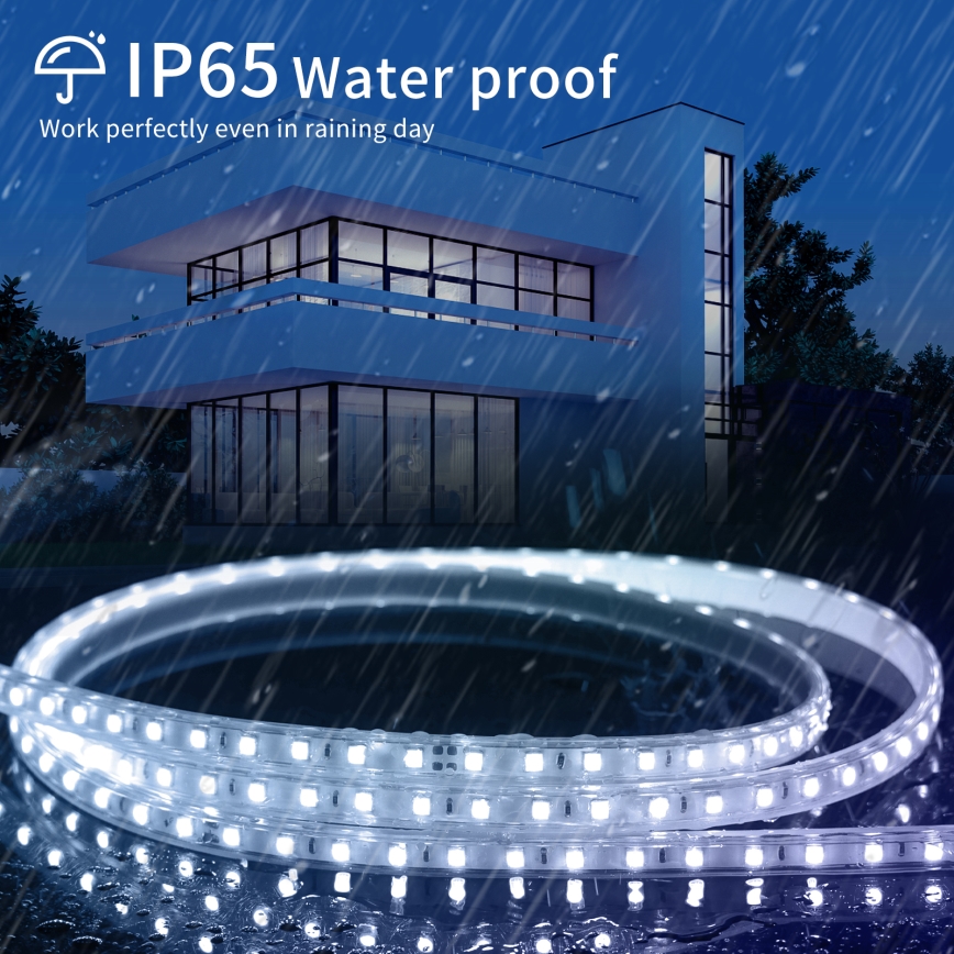 Aigostar - LED list LED/400W/230V 50m 6500K IP65