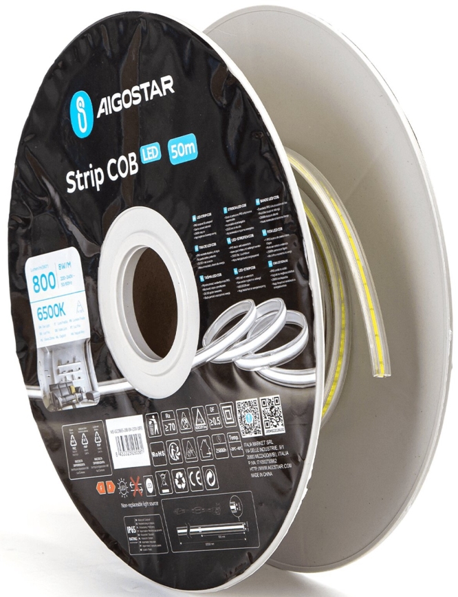 Aigostar - LED list LED/400W/230V 50m 6500K IP65