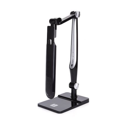 Aigostar - LED ljusreglerad bordslampa touch LED/9W/230V 3000/6500K svart