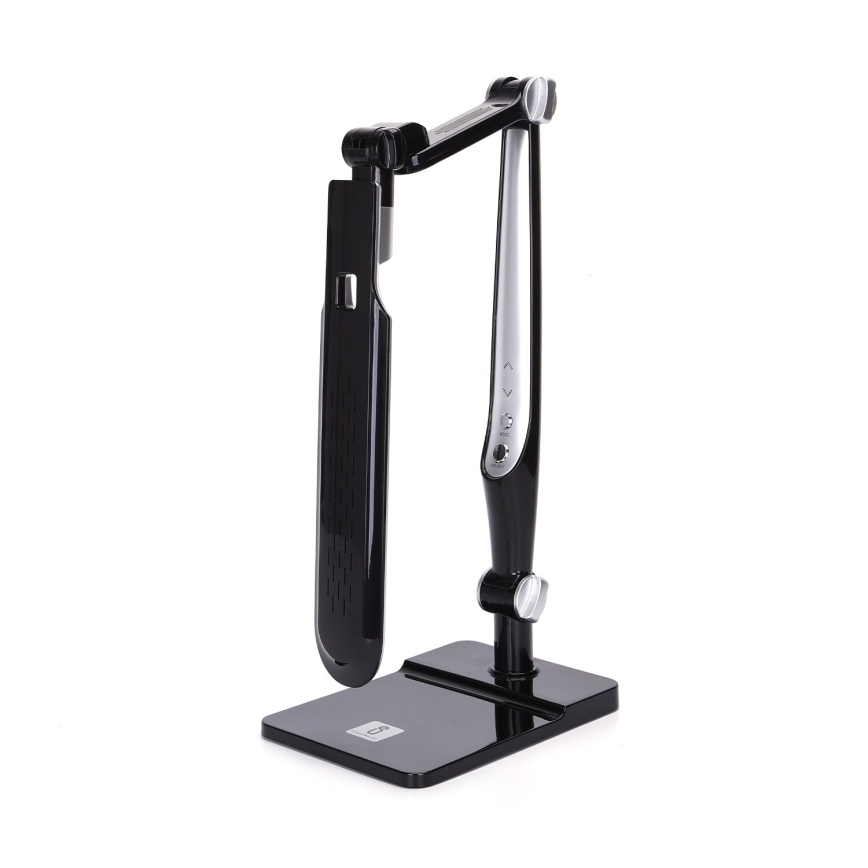 Aigostar - LED ljusreglerad bordslampa touch LED/9W/230V 3000/6500K svart