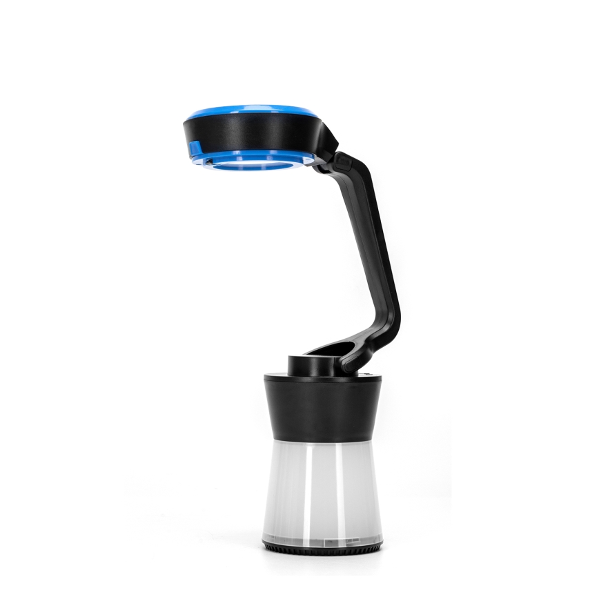 Aigostar - LED Ljusreglerad camping flashlight 03.01.2001 LED/3xAA svart/blå