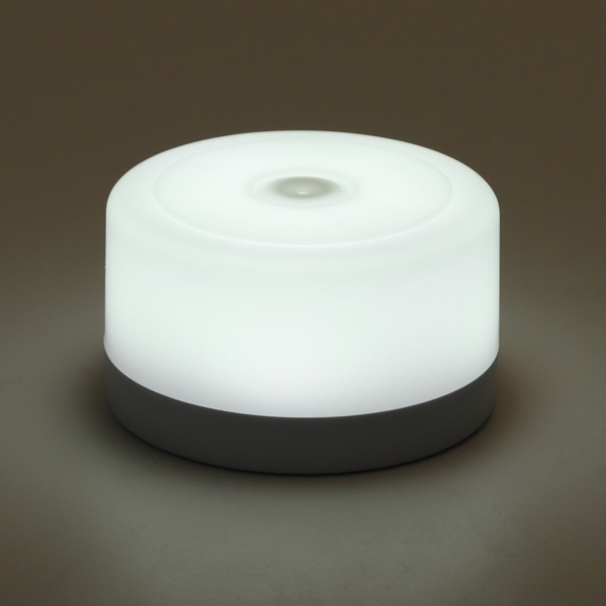 Aigostar - LED Ljusreglerad portable nattlampa LED/1W/5V 6500K + USB