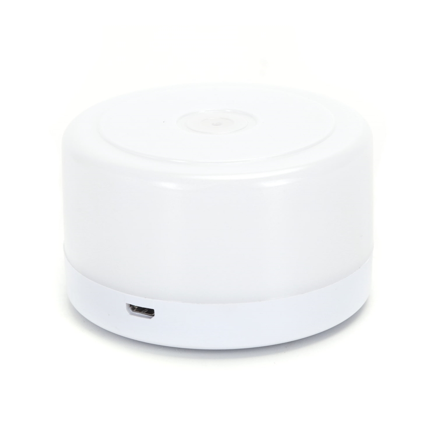 Aigostar - LED Ljusreglerad portable nattlampa LED/1W/5V 6500K + USB