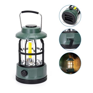 Aigostar -  LED Ljusreglerad rechargeable camping flashlight LED/2,87W/3,7V