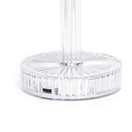 Aigostar - LED Ljusreglerad uppladdningsbar bordslampa LED/1W/5V 2700/4000/6500K 1800mAh 26 cm
