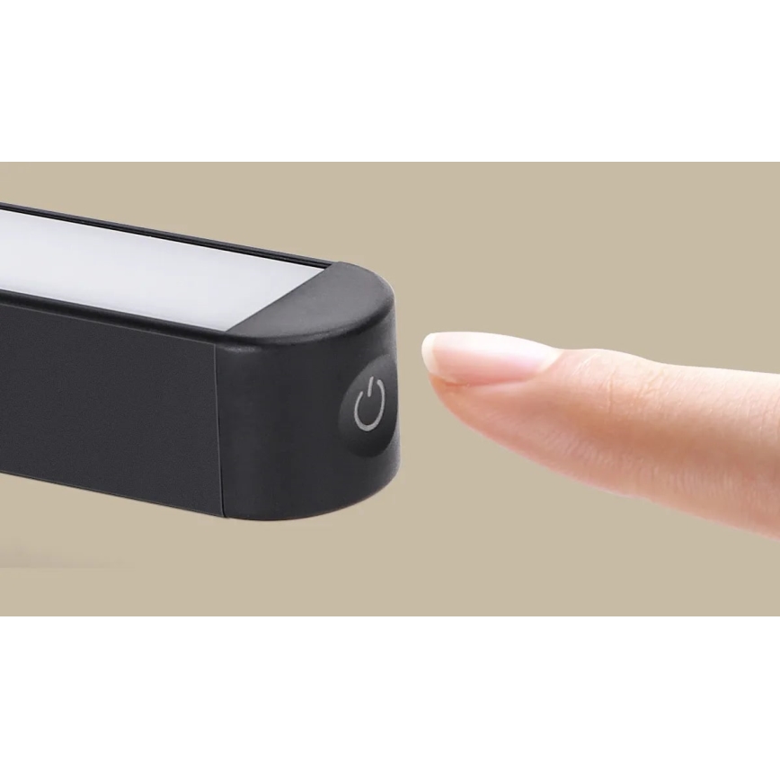 Aigostar - LED Ljusreglerad rechargeable spegel belysning LED/2,9W/5V