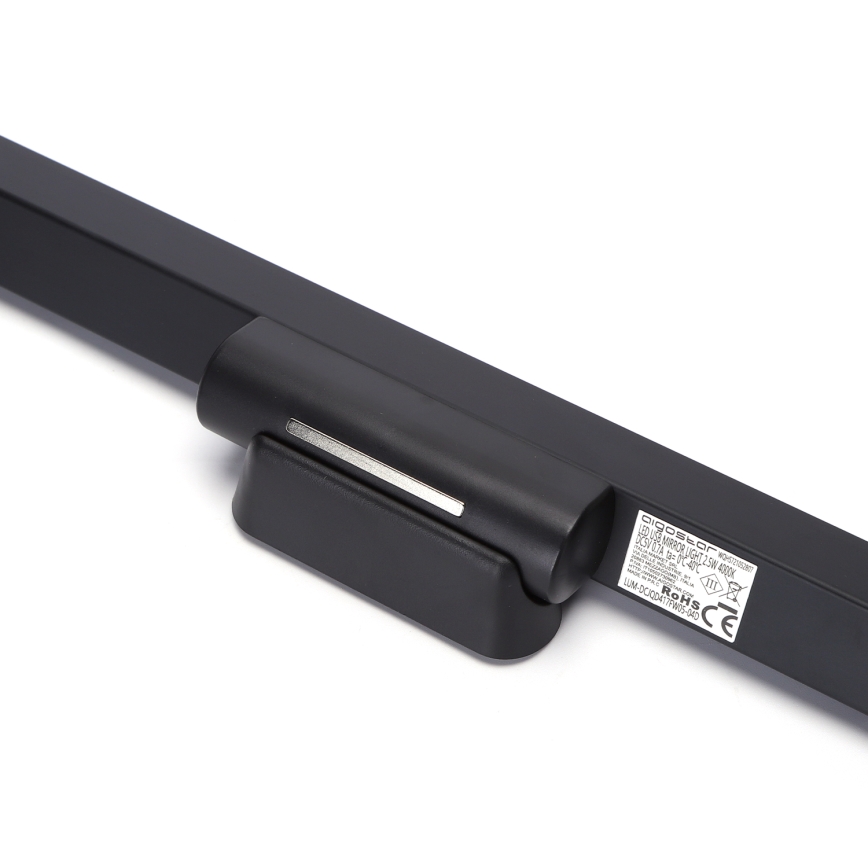 Aigostar - LED Ljusreglerad rechargeable spegel belysning LED/2,9W/5V