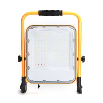 Aigostar - LED Ljusreglerad rechargeable strålkastare LED/100W/5V 6500K IP65