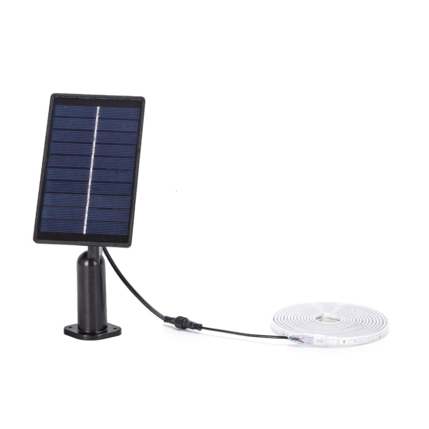 Aigostar - LED Ljusreglerad solcell list LED/1,6W/3,2V 3 m 6500K IP65 + fjärrkontroll