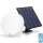 Aigostar - LED Ljusreglerad solcell tak belysning LED/3,2V 3000K/4000K/6500K IP65 + fjärrkontroll