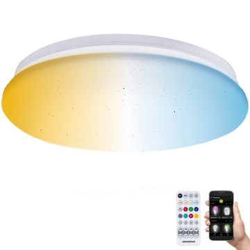 Aigostar - LED ljusreglerad taklampa till badrum MESH Smart LED/18W/230V 3000-65000K IP44 + fjärrkontroll