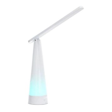 Aigostar - LED Ljusreglerad uppladdningsbar bordslampa LED/7W/5V 4000K 4400 mAh vit