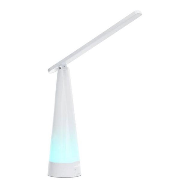Aigostar - LED Ljusreglerad uppladdningsbar bordslampa LED/7W/5V 4000K 4400 mAh vit