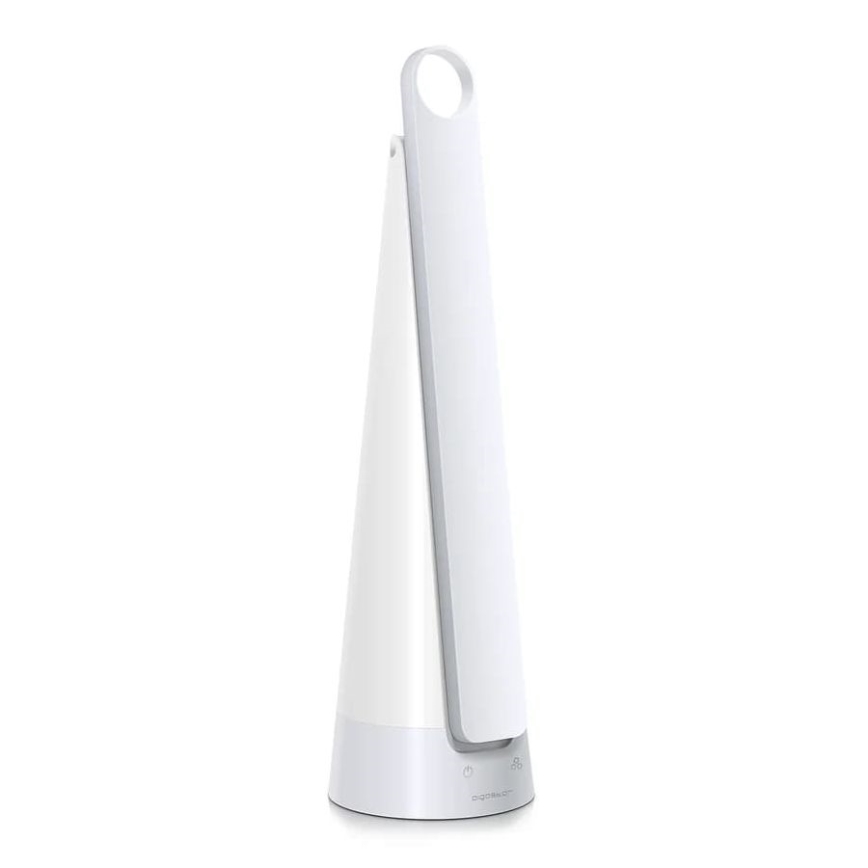 Aigostar - LED Ljusreglerad uppladdningsbar bordslampa LED/7W/5V 4000K 4400 mAh vit