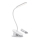 Aigostar - LED Ljusreglerad uppladdningsbar bordslampa med klämma LED/2,5W/5V 1200mAh vit