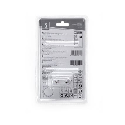 Aigostar - LED Nattlampa med skymningssensor LED/1W/230V 6500K rund
