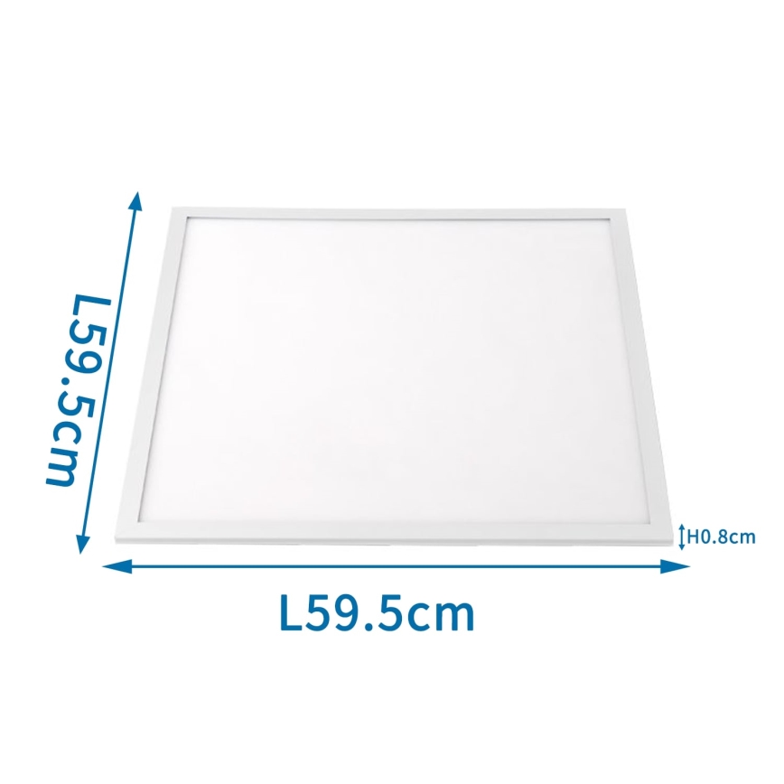 Aigostar - LED infälld panel LED/50W/230V 60x60 cm 6000K