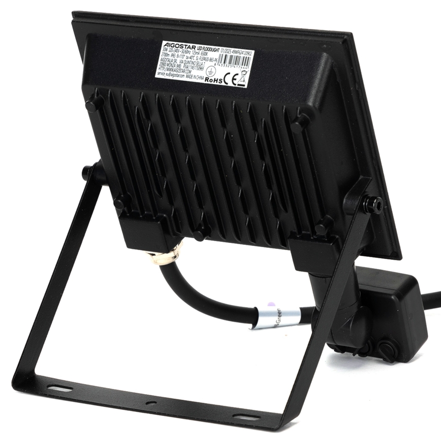 Aigostar - LED-reflektor med sensor LED/30W/230V 4000K IP65