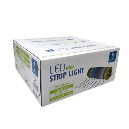 Aigostar - LED-remsa för utomhusbruk 50 m LED/350W/230V blå IP65