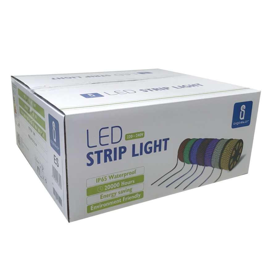 Aigostar - LED-remsa för utomhusbruk 50m LED/300W/230V blå IP65