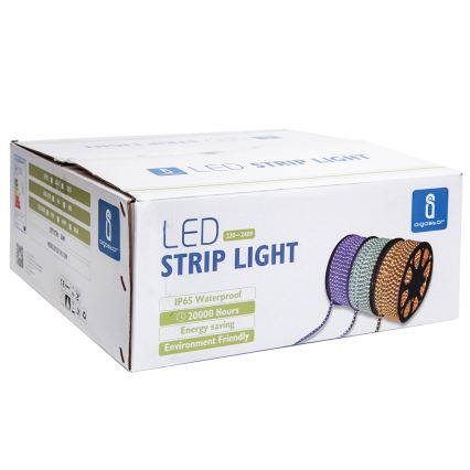Aigostar - LED-remsa för utomhusbruk 50m LED/400W/230V 6500K IP65