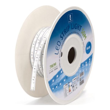 Aigostar - LED-remsa LED/350W/230V 50m blå IP65