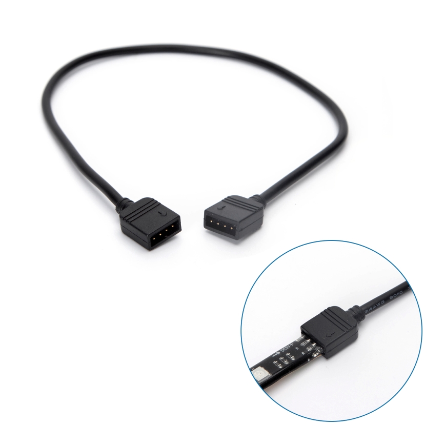 Aigostar - LED RGB Smart Dimbar remsa 4x0,5m LED/4,5W/5V Wi-Fi + fjärrkontroll