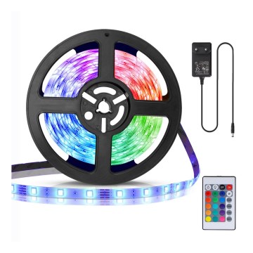 Aigostar - LED RGB Dimbar slinga 3m LED/24W/12/230V IP65 + fjärrkontroll