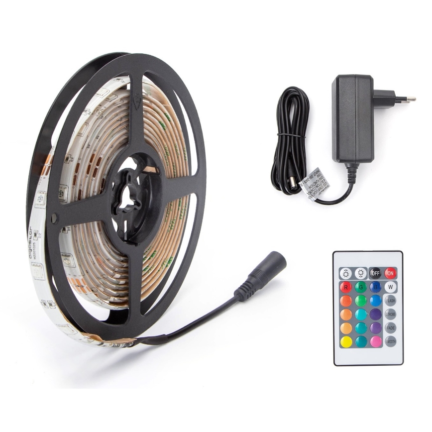 Aigostar - LED RGB Dimbar slinga 3m LED/24W/12/230V IP65 + fjärrkontroll